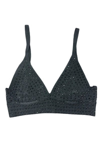Rhinestones Bra