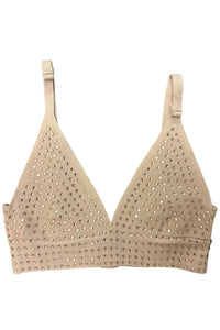 Rhinestones Bra