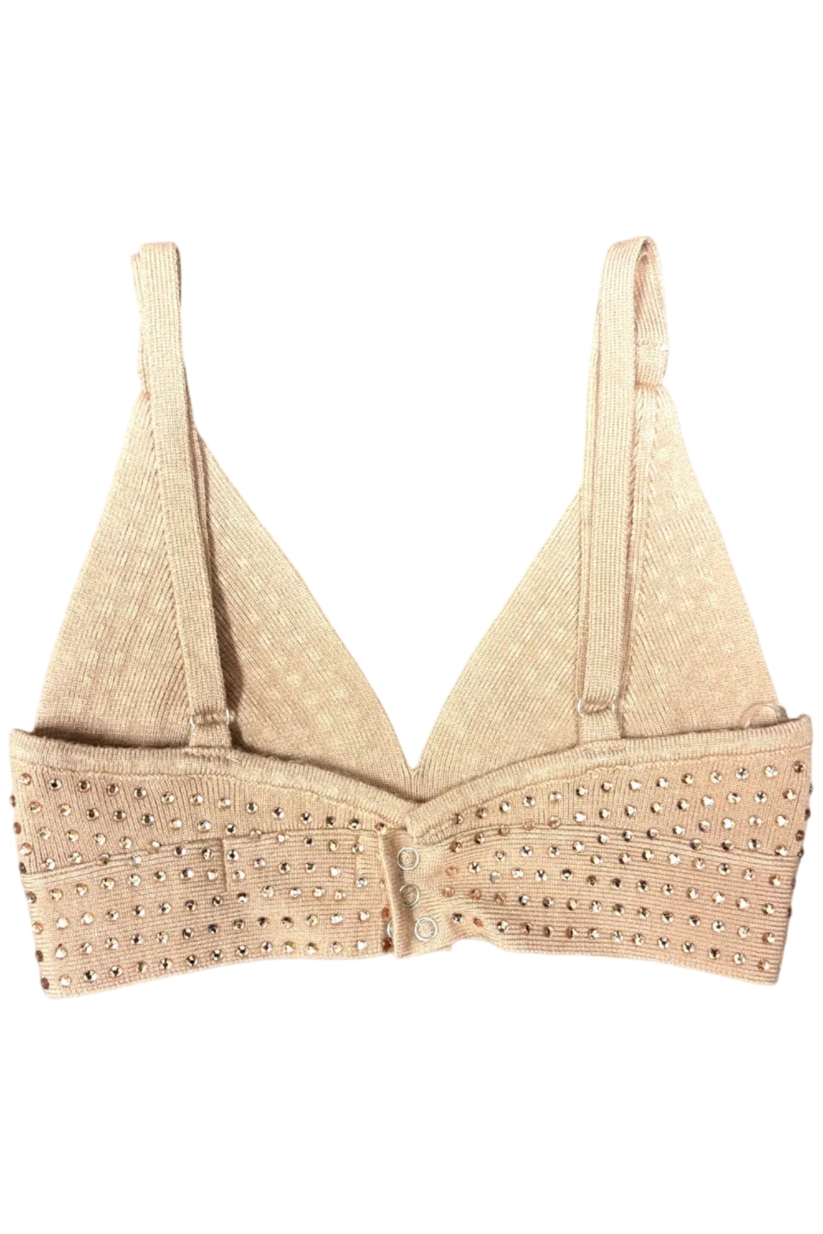 Rhinestones Bra