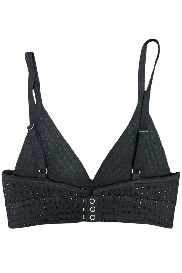 Rhinestones Bra