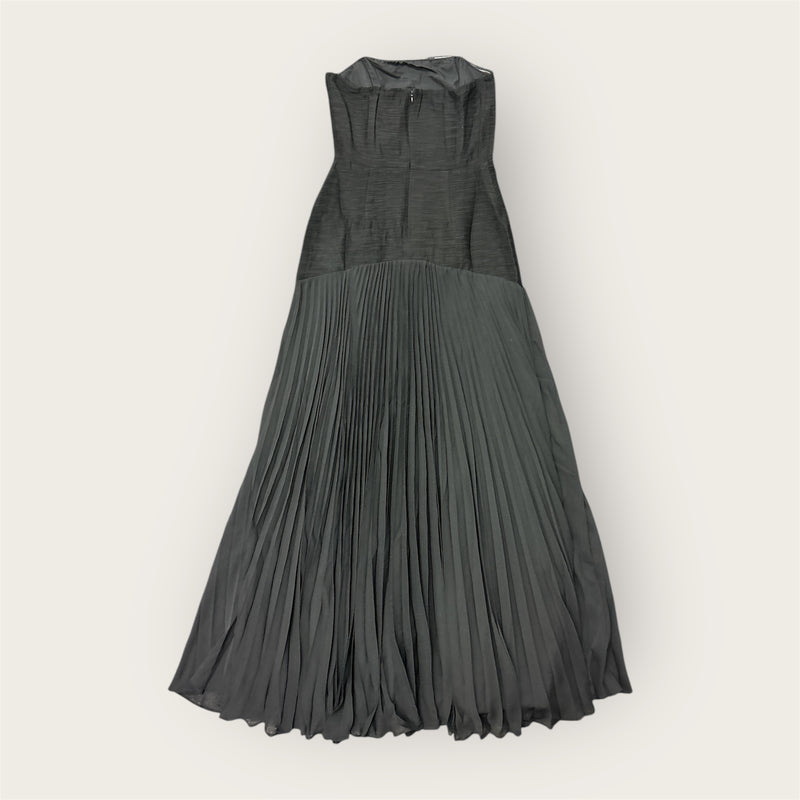 Textured Pleated Maxi Dress
