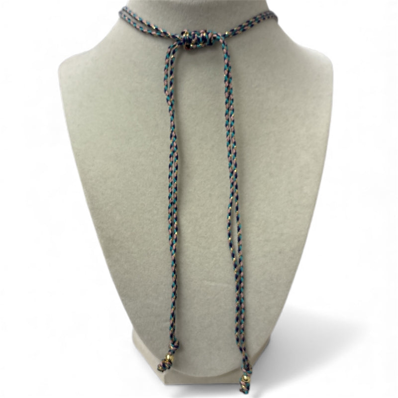 Thin Strip W/St. Angel Medal Necklace