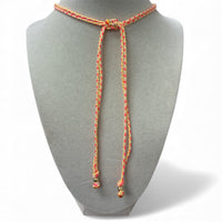 Thin Strip W/St. Angel Medal Necklace