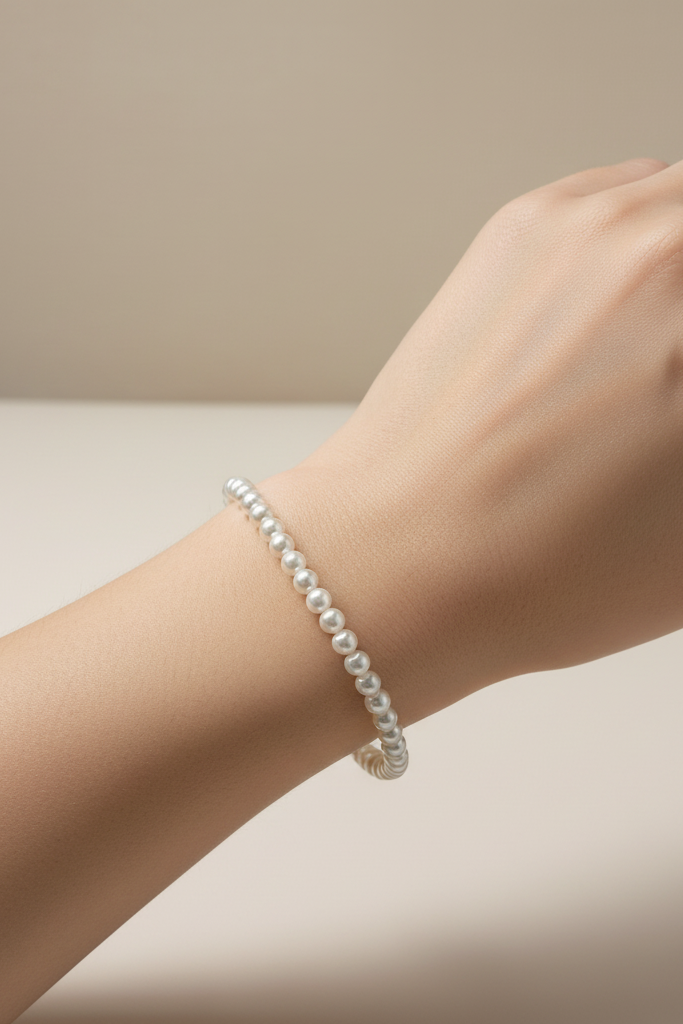 Adjustable Mini Pearl Bracelet