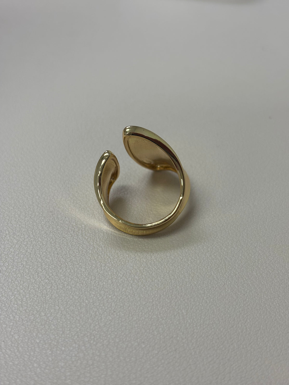 Open Thick Gold Ring