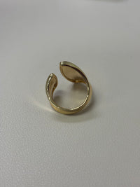 Open Thick Gold Ring