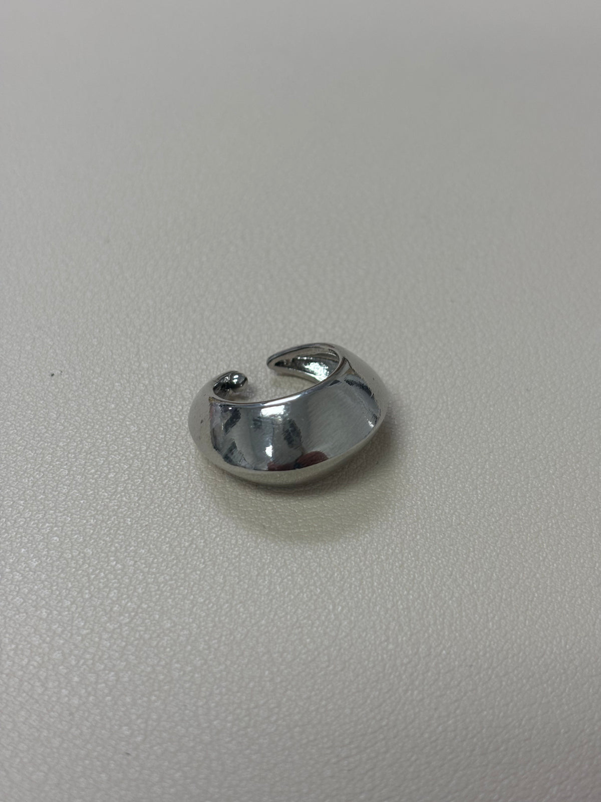 Silver Thick Ear Cuff