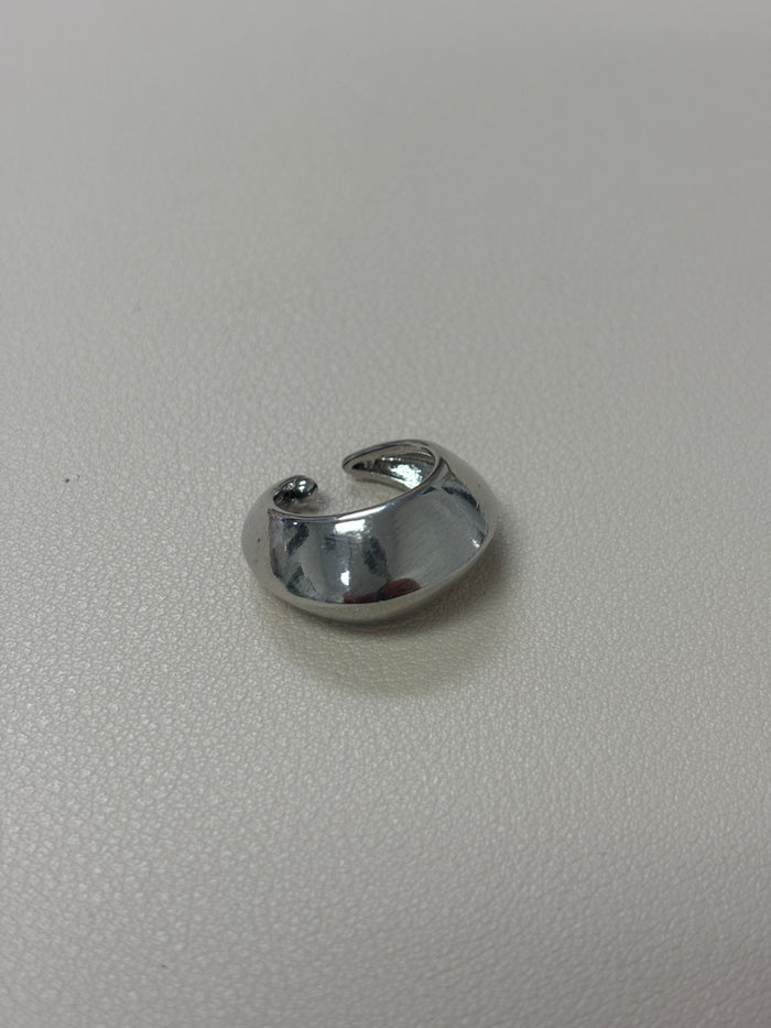 Silver Thick Ear Cuff