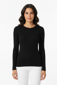 Crewneck Smooth Longsleeve Top