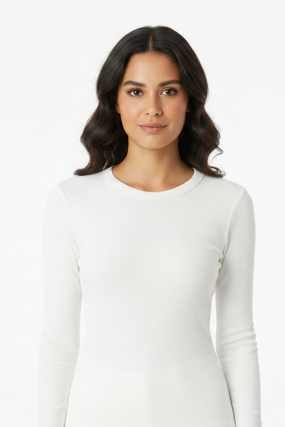 Crewneck Smooth Longsleeve Top