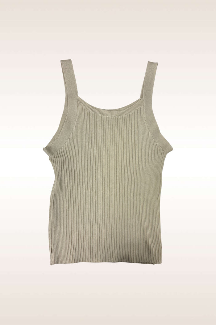 Kaki Tank Top O/S