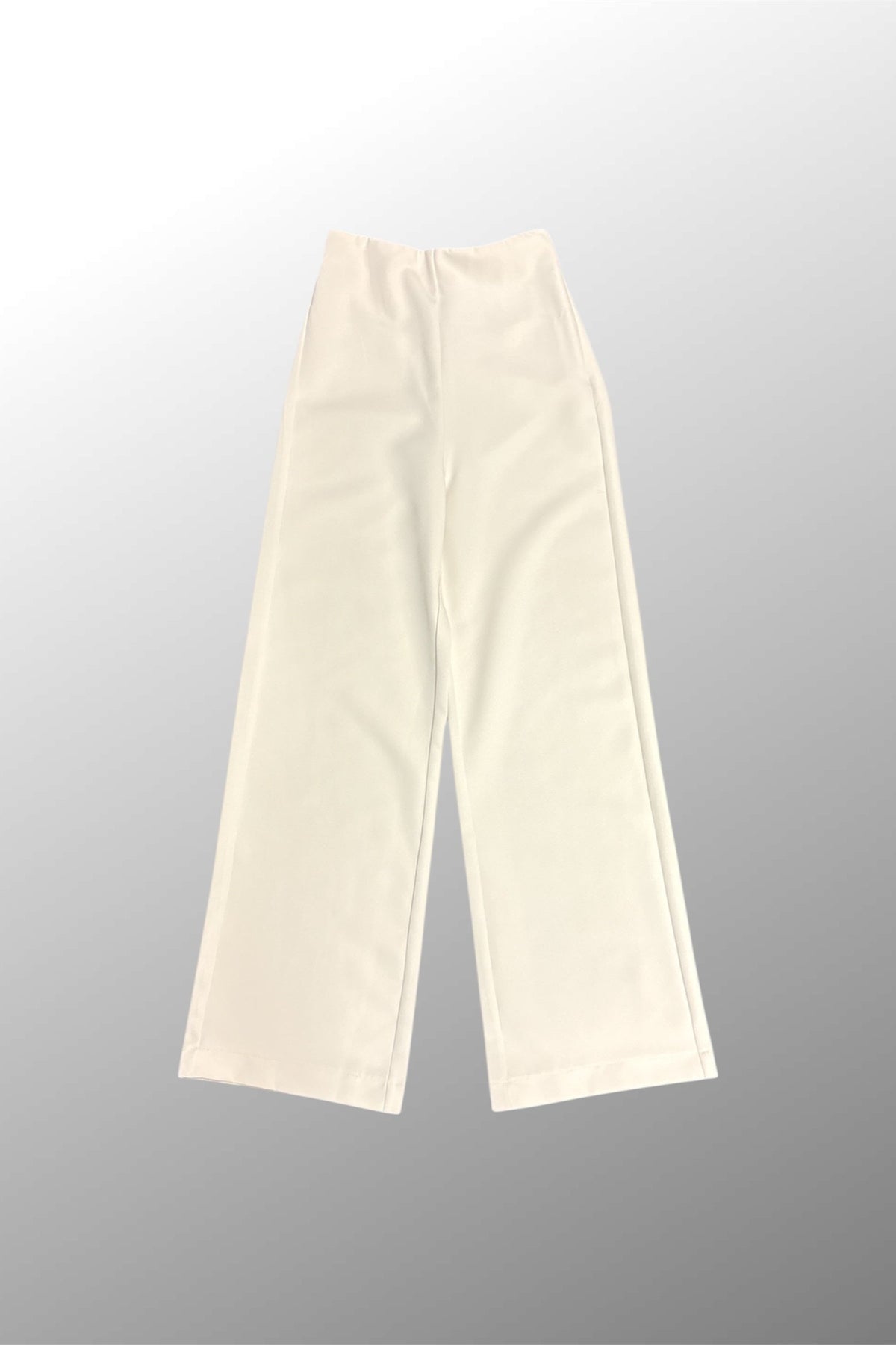 High Waist Pants - Off White
