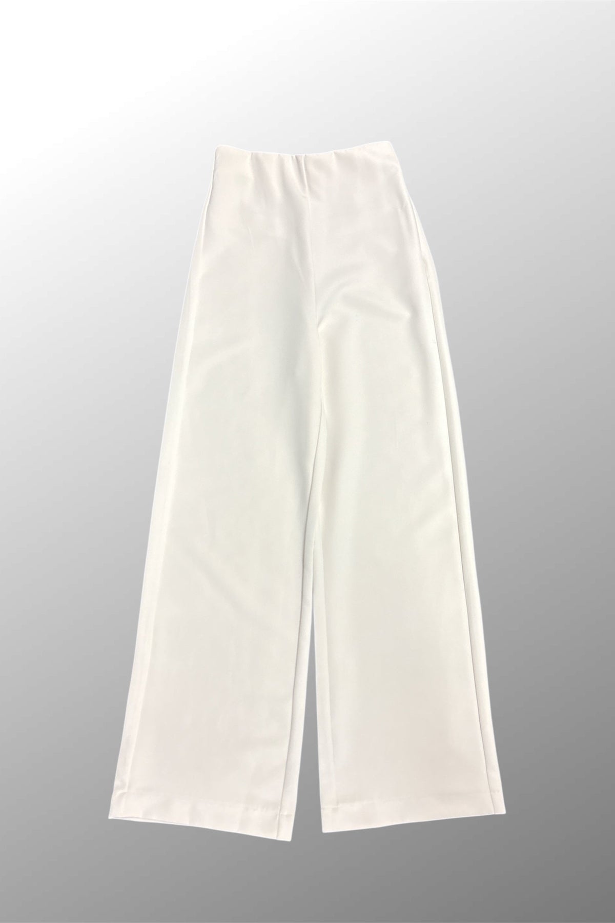 High Waist Pants - Off White