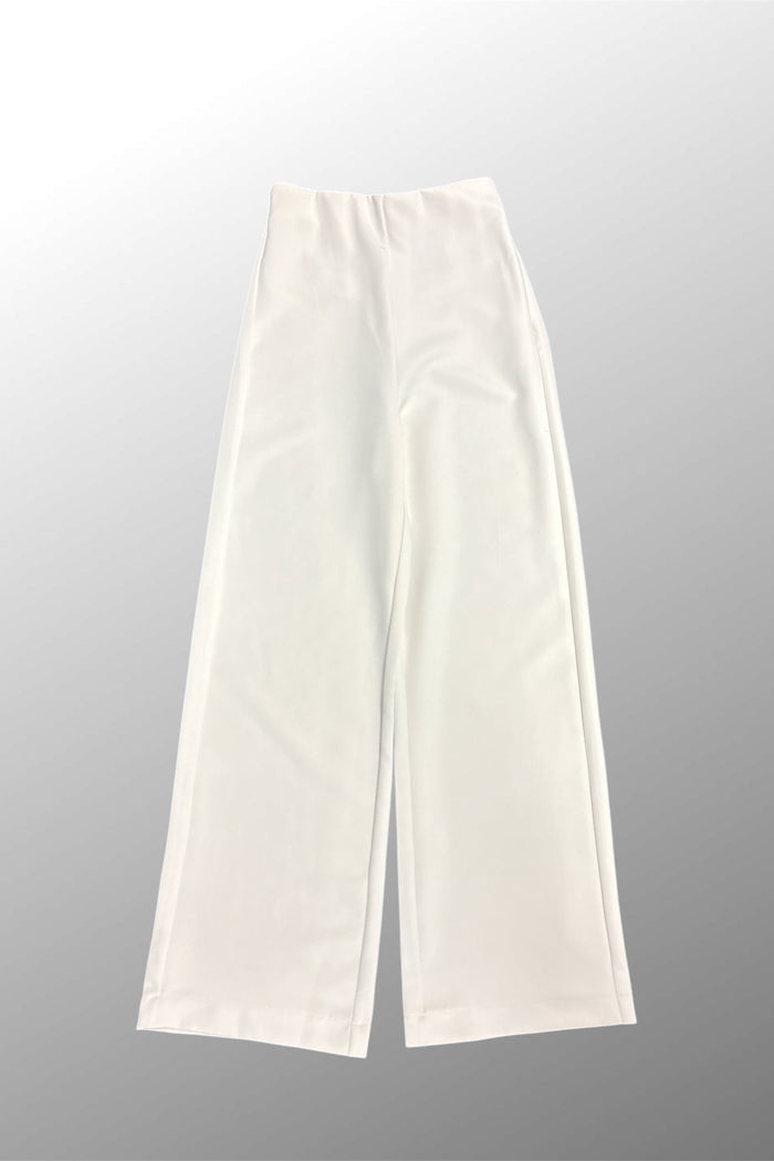 High Waist Pants - Off White