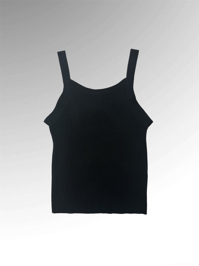 Black Tank Top O/S