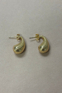 Gold Bottega Veneta Earrings