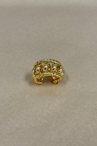 Gold Twisted  Thick EarCuff