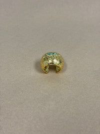 Gold Hammered Thick EarCuff