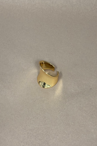 Adjustable Thick Gold Ring