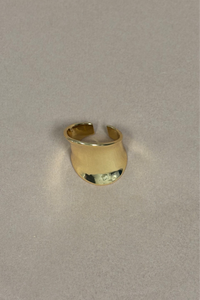 Adjustable Thick Gold Ring