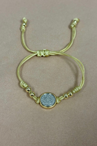 Adjustable Strip W/St. Benedict Charm Bracelet