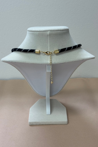 Thick Strap W/Charm Necklace