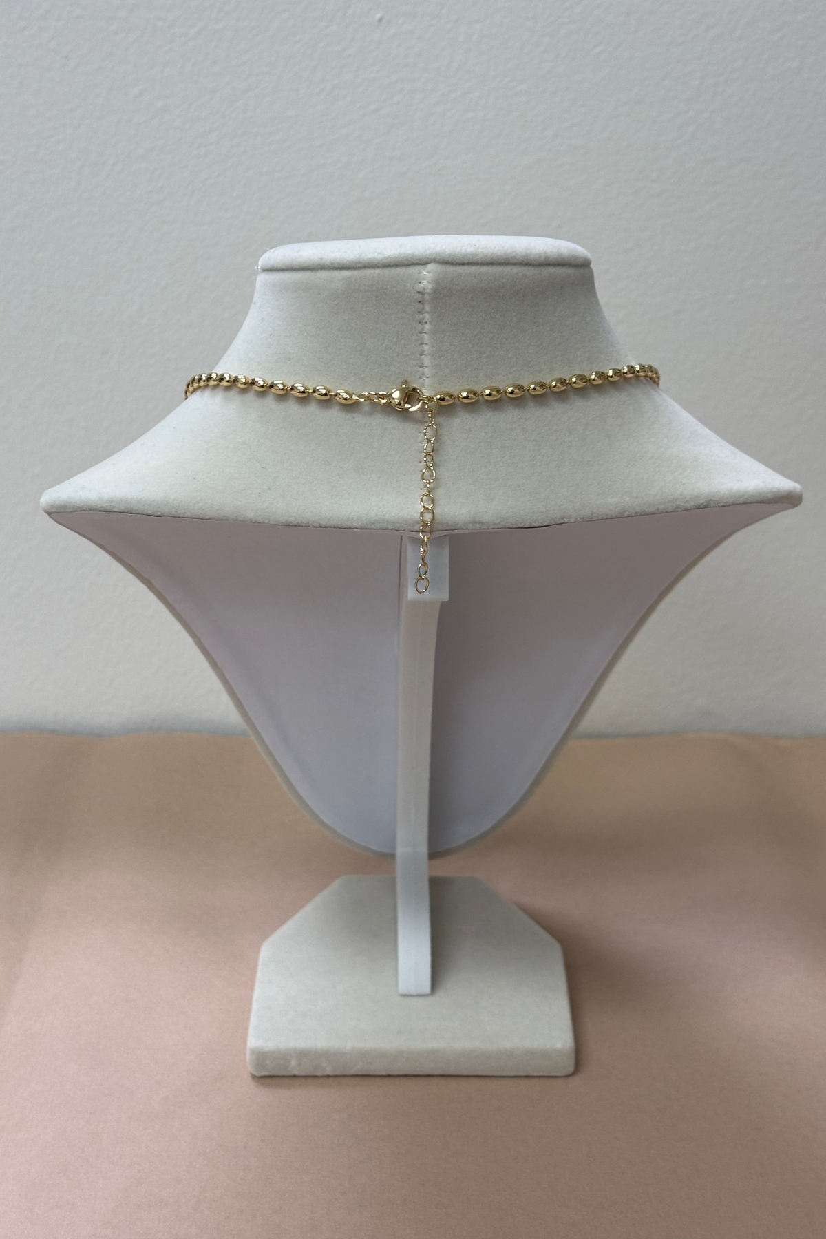 Gold Chain W/5 Charms Necklace
