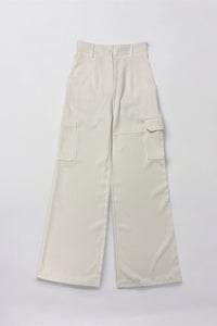 White Cargo Pants