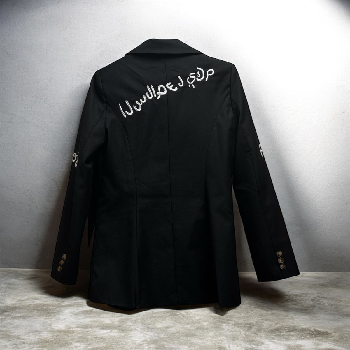 Graffiti Print Blazer
