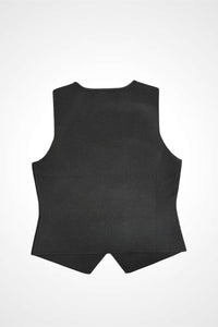 Knit Vest&Pleated Mini Skirt