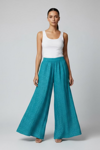 Palazzo Linen Pant