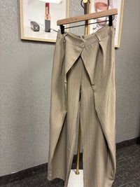 Stripe Overlap Pants