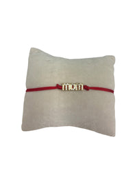 Red String Bracelet W/Mom Charm