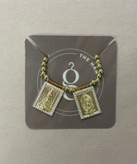 Gold Adjustable Scapular Bracelet