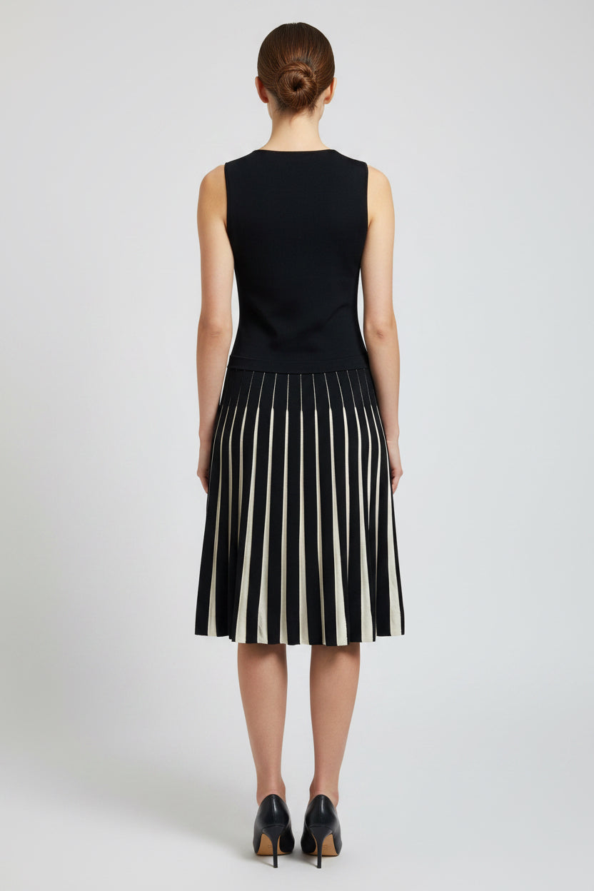 Two Tone Mini Dress