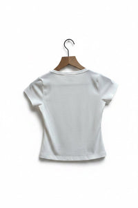 Scoop Neck Double Layer Top