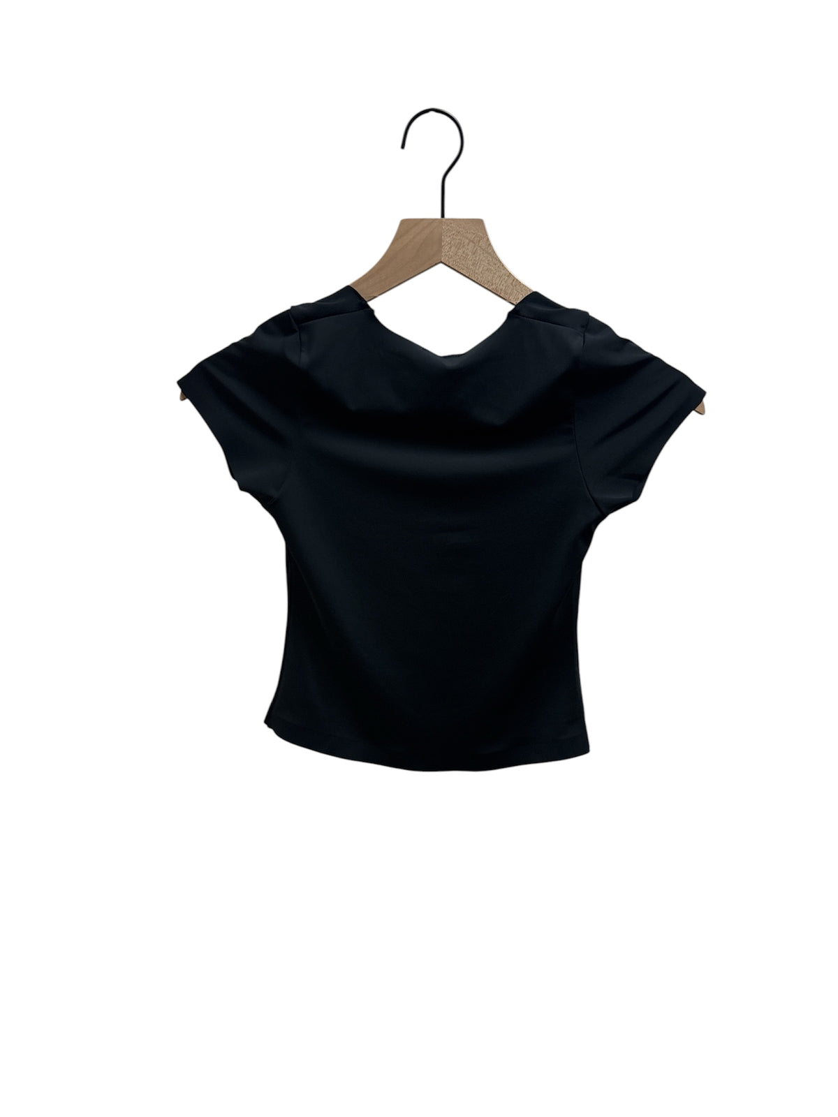 Scoop Neck Double Layer Top