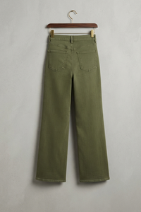 High Waist Stretch Flare Jeans