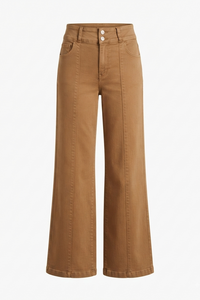 High Waist Stretch Flare Jeans