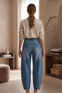 Flap Denim Pants