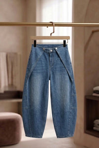 Flap Denim Pants