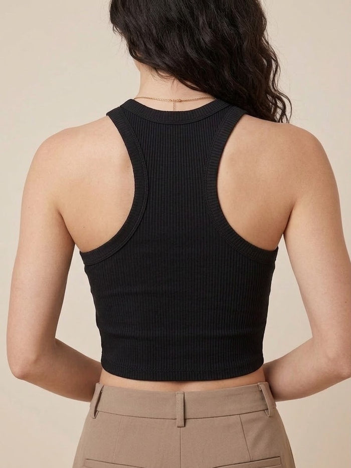 Basic Black Tank Top