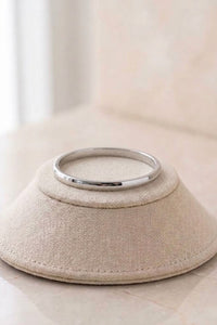Smooth Shine Bangle Bracelet