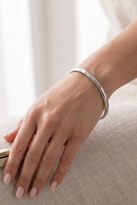 Smooth Shine Bangle Bracelet