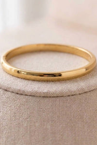 Smooth Shine Bangle Bracelet