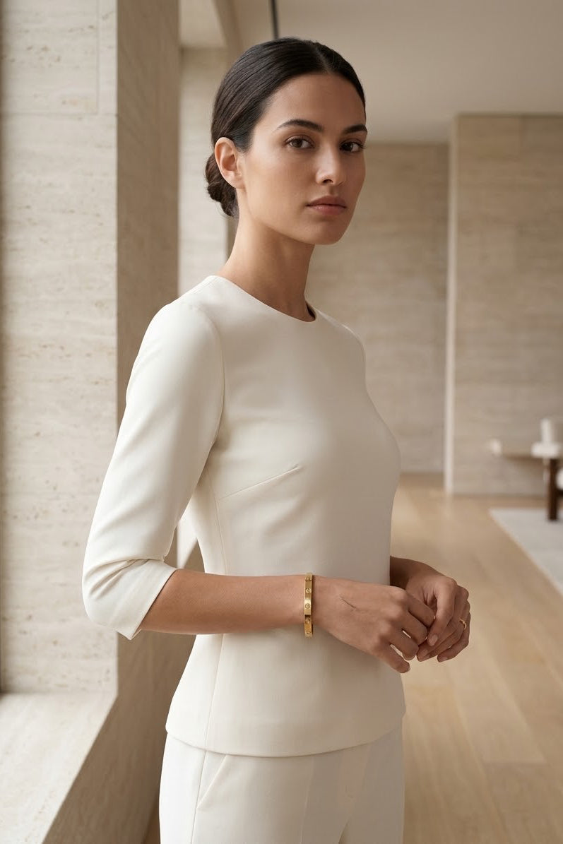 Classic Screw-Detail Bangle