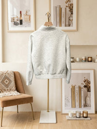 Casual Solid Jacket & Pants Set