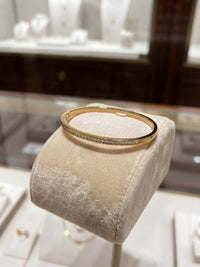 Single Row Crystal Bangle