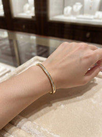 Single Row Crystal Bangle