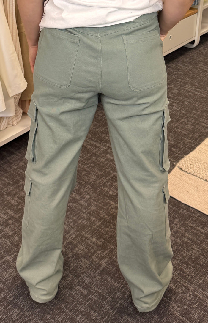 Light Green Cargo Pants